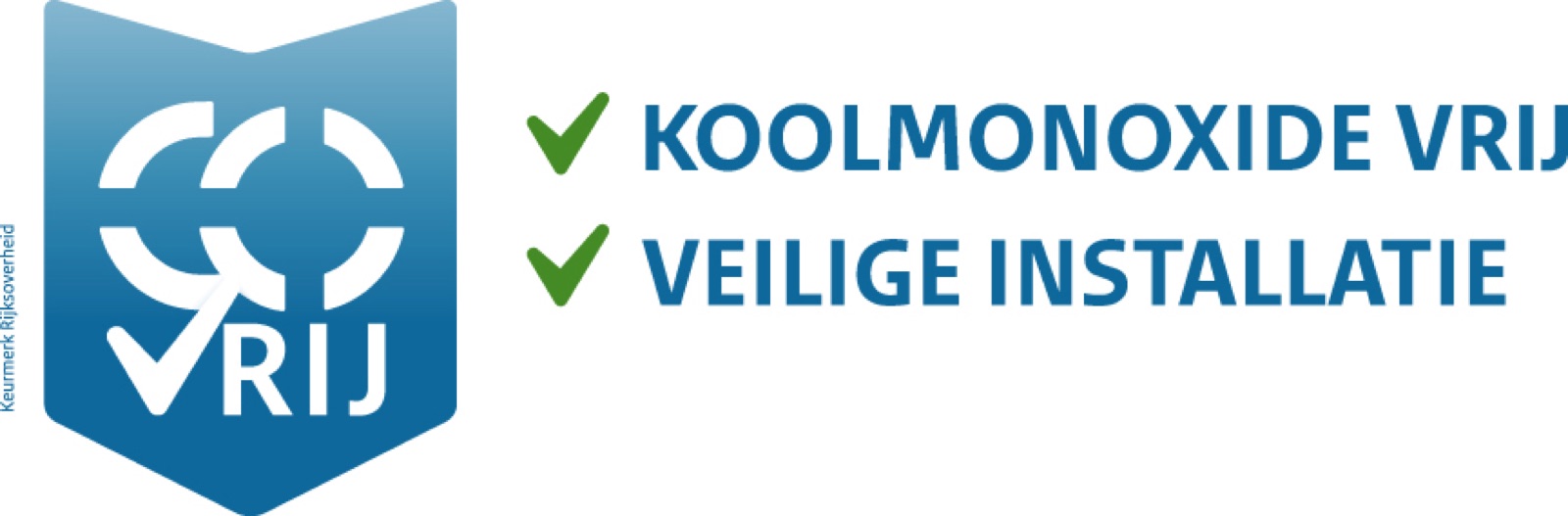 CO-vrij gecertificeerd